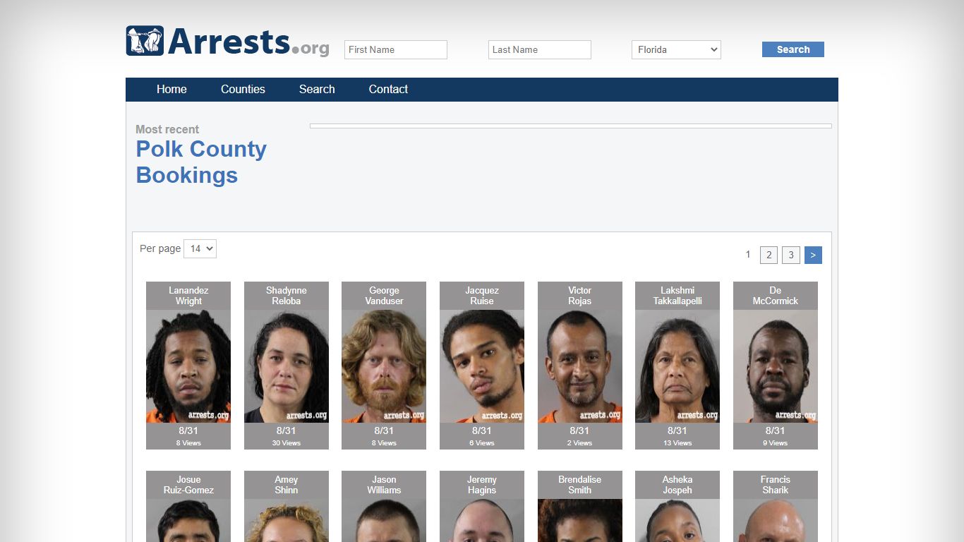 Polk County Arrests and Inmate Search